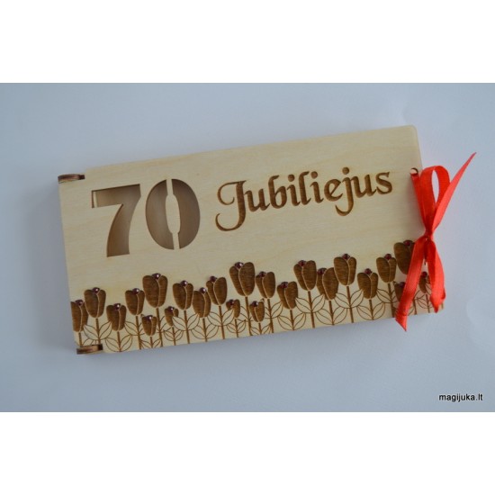 Medinis vokelis pinigams "70-ojo jubiliejaus proga"