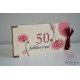 Medinis vokelis pinigams "Rožinės gėlės 50"