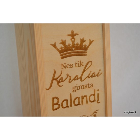 Vyno dėžė "Karalius"
