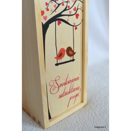 Vyno dėžė "Medis"